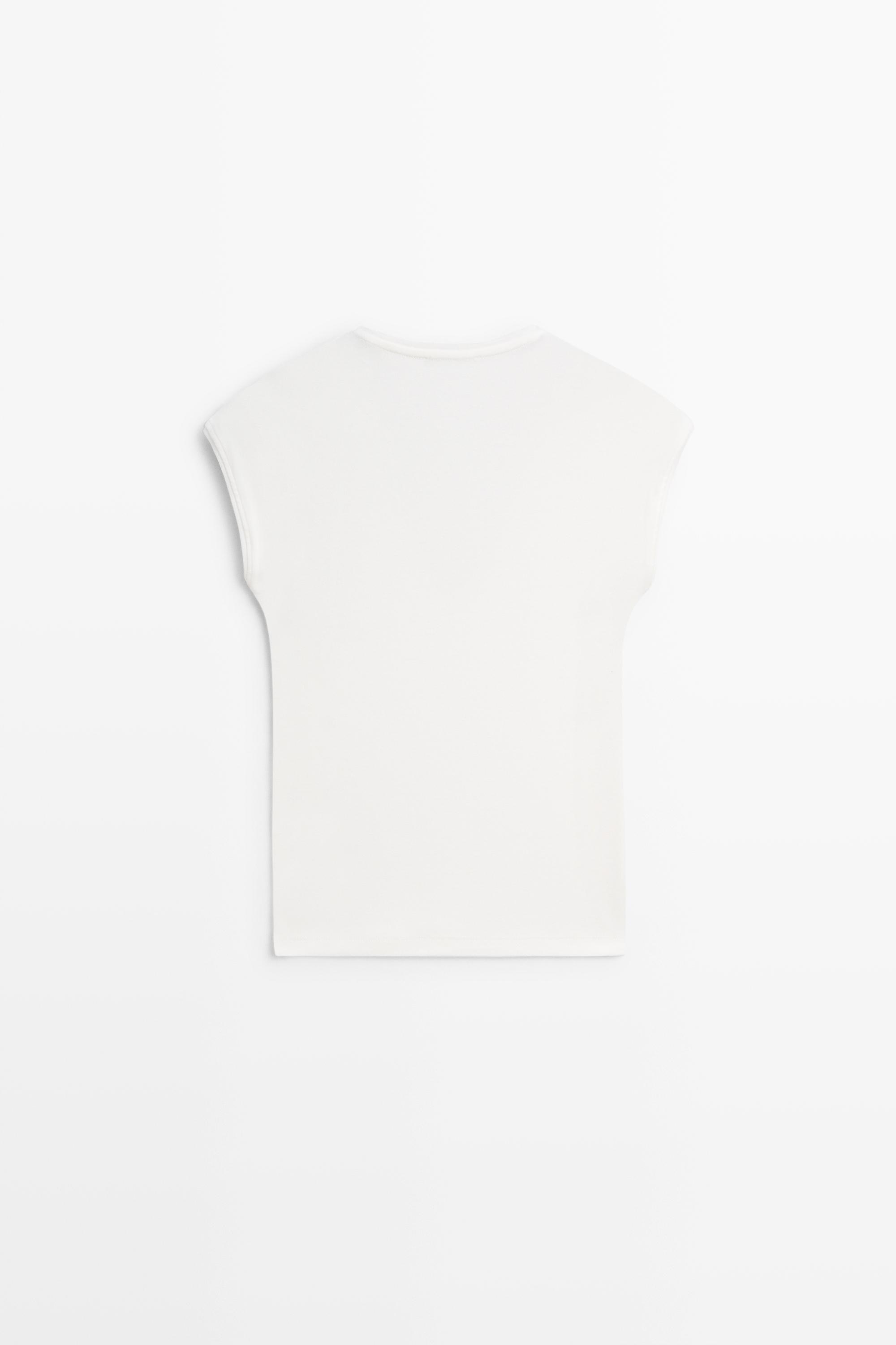 T-shirt col en V